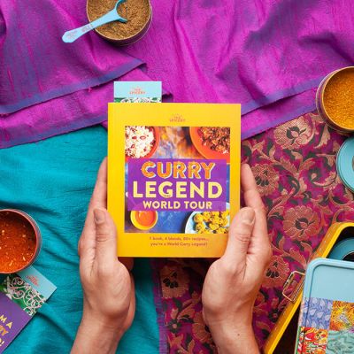 Curry Legend World Tour Cookbook Kit