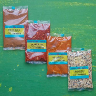 A complete set of Noodle Legend Blend Refills