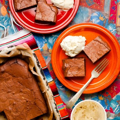 Ancho Chilli Brownies