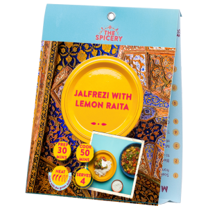 Jalfrezi with Lemon Raita